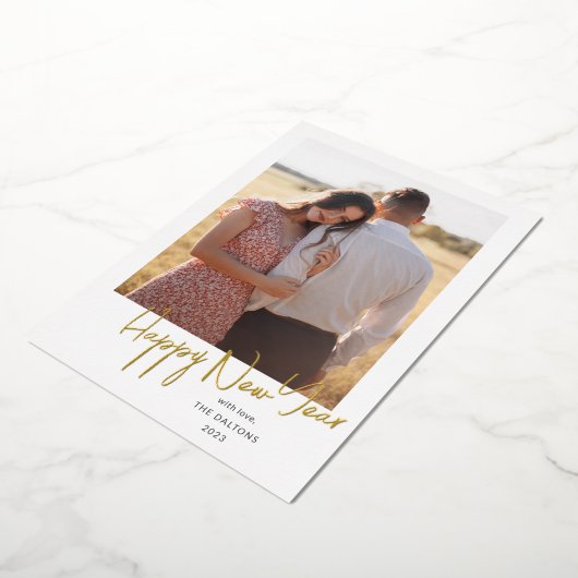 Carte de vacances à motif simple avec écriture mod (Rotation)