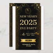 Carte de vacances à plat (Devant / Derrière)