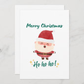 Carte de vacances à plat (Devant / Derrière)