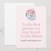 Carte de vacances à plat (Devant / Derrière)