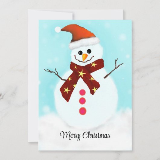 Carte de vacances à plat (Devant)