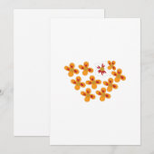 Carte de vacances à plat (Devant / Derrière)