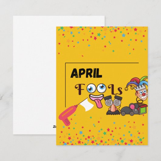 Carte de vacances à plat (Devant / Derrière)