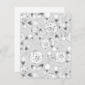 Carte de vacances à plat (Devant / Derrière)