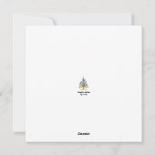 Carte de vacances à plat (Dos)