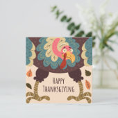 Carte de vacances à plat (Debout devant)