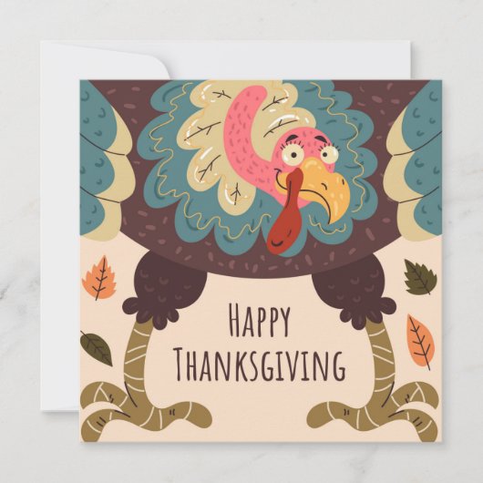 Carte de vacances à plat (Devant)