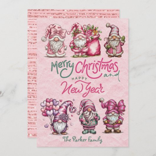 Carte de vacances à plat (Devant / Derrière)