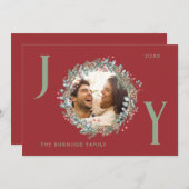 Carte de vacances à plat (Devant / Derrière)