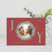 Carte de vacances à plat (Debout devant)