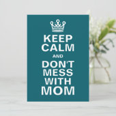 Carte de vacances à plat (Debout devant)