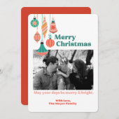 Carte de vacances à plat (Devant / Derrière)