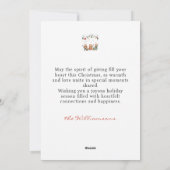 Carte de vacances à plat (Dos)