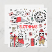 Carte de vacances à plat (Devant / Derrière)