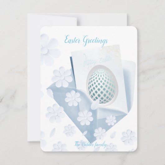 Carte de vacances à plat  (Devant)