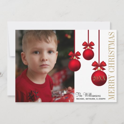 Carte de vacances à plat (Devant)