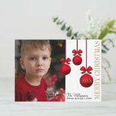 Carte de vacances à plat (Debout devant)