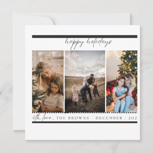 Carte de vacances à plat (Devant)