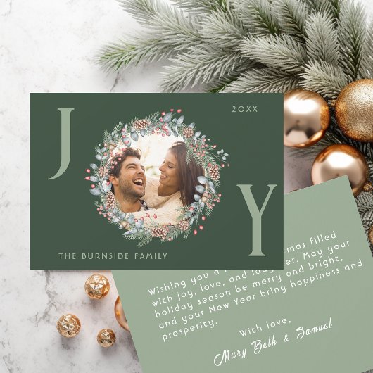 Carte de vacances à plat