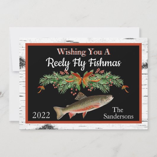 Carte de vacances à plat (Devant)