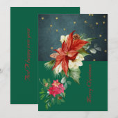 Carte de vacances à plat  (Devant / Derrière)