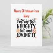 Carte de vacances à plat (Debout devant)