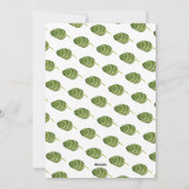 Carte de vacances à plat (Dos)