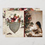 Carte de vacances à plat (Devant / Derrière)