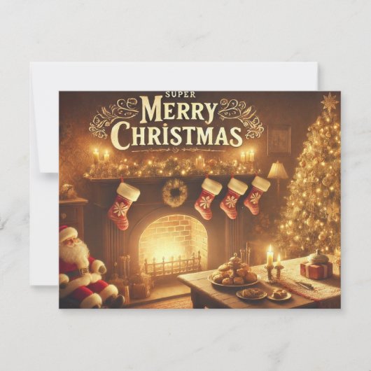 Carte de vacances à plat (Devant)