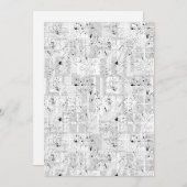 Carte de vacances à plat (Devant / Derrière)