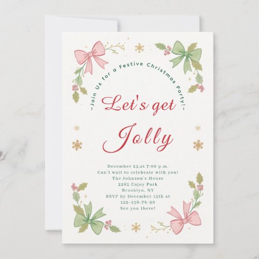 Carte de vacances à plat (Devant)