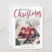 Carte de vacances à plat (Devant)