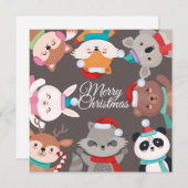 Carte de vacances à plat (Devant / Derrière)