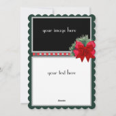 Carte de vacances à plat (Dos)