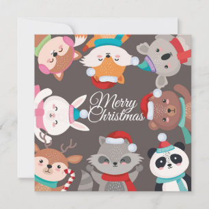 Carte de vacances à plat