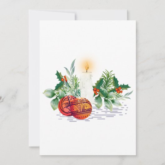 Carte de vacances à plat (Devant)