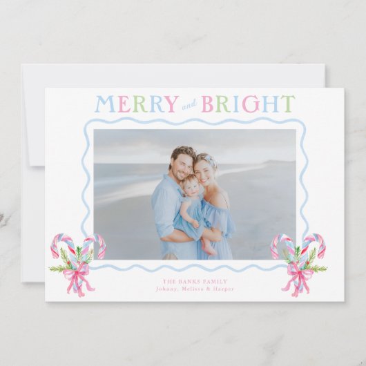 Carte de vacances à plat (Devant)