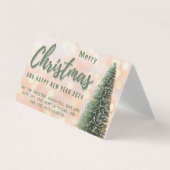 Carte de vacances à plat (Devant)