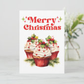 Carte de vacances à plat (Debout devant)