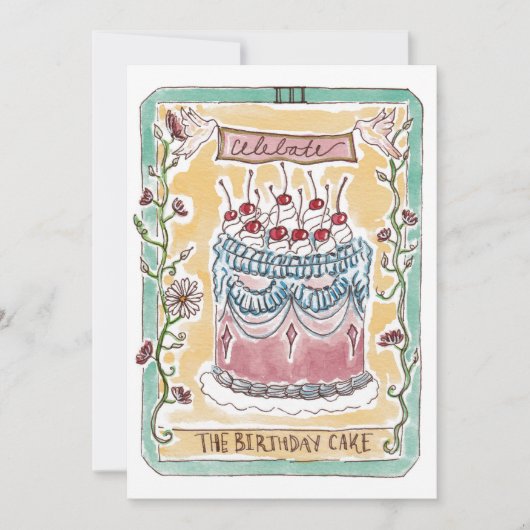 Carte de vacances à plat (Devant)