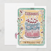 Carte de vacances à plat (Devant / Derrière)