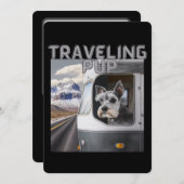 Carte de vacances à plat de la carte postale (Devant / Derrière)