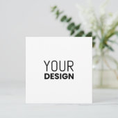 Carte de vacances à plat [Multi Size & Style] (Debout devant)