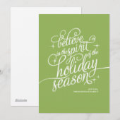 Carte de vacances à scénario méchant Twinkle (Devant / Derrière)