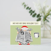 Carte de vacances amusante (Debout devant)