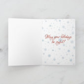 Carte de vacances Angel (Intérieur)