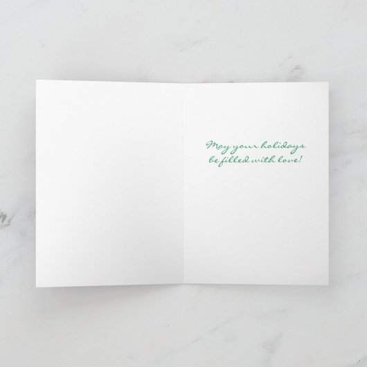 Carte de vacances Angel Bright (Intérieur)