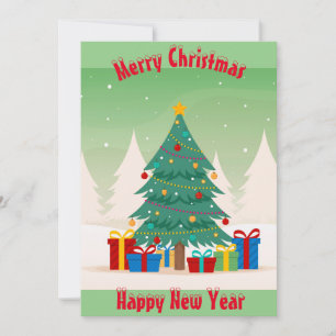 Carte de vacances Appartement Arbre de Noël