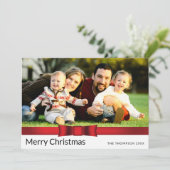 Carte de vacances appartement de Noël (Debout devant)
