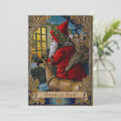 Carte de vacances appartement Pere Noel (Debout devant)